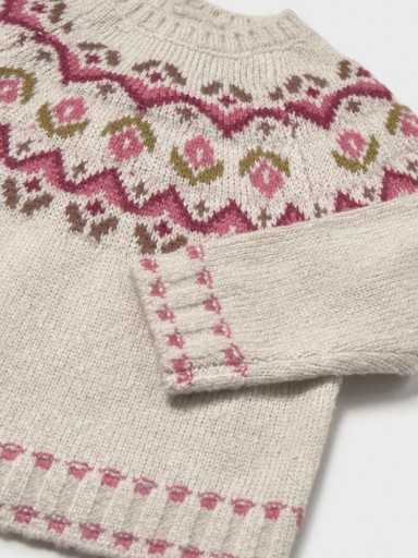 Mayoral Jersey Jacquard 16-02384-051 Milk vig [3]