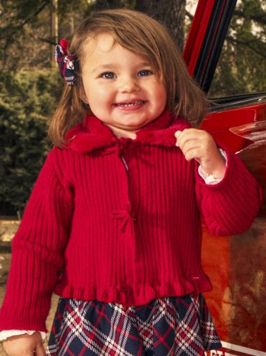 Mayoral Rebeca Tricot Cuello Pelo 16-02386-062 Rojo [0]