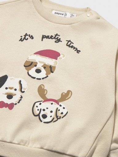 Mayoral Pullover Sin Capucha 16-02418-018 Piedra [2]