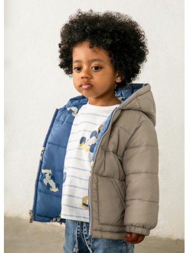 Mayoral Chaquetón Soft Reversible 16-02421-021 Indigo