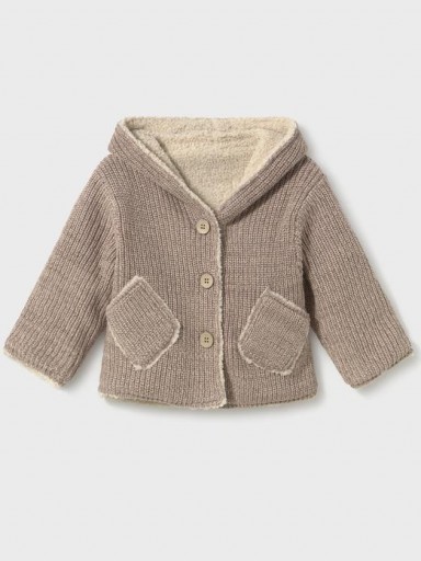 Mayoral Abrigo Reversible Orejitas 16-02441-010 Cocoa mez [0]