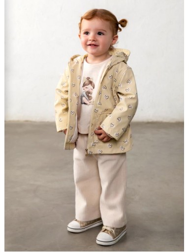 Mayoral Chubasquero Estampado 16-02442-021 Biscuit [1]