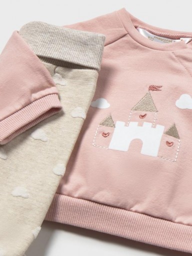 Mayoral Conjunto polaina y sudadera 16-02514-026 Rosa Baby [3]