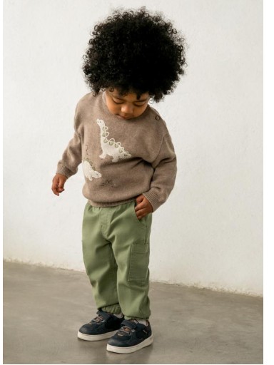 Mayoral Pantalón Jogger Cargo 16-02539-044 Laurel [0]
