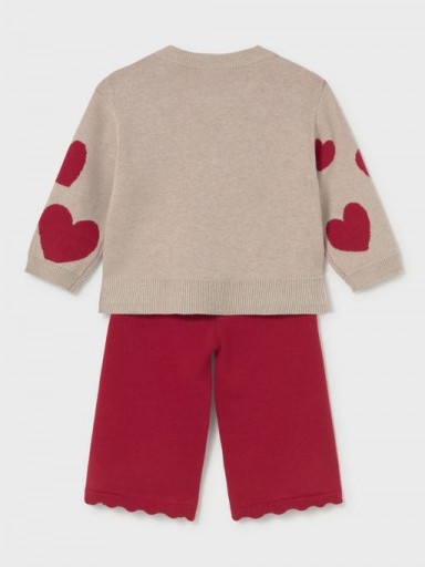 Mayoral Conjunto Pantalón Tricot 16-02556-041 Rojo [1]