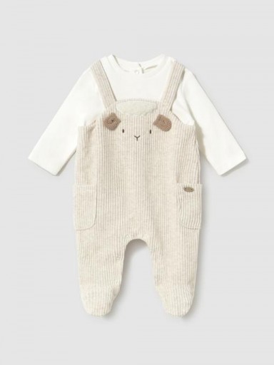 Mayoral Pelele peto punto pana 16-02660-065 Milk Vig [0]