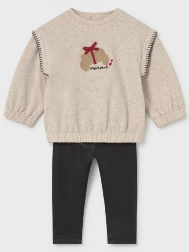Mayoral Conjunto Sudadera y Leggins Pullover 16-02707-050 Negro [0]