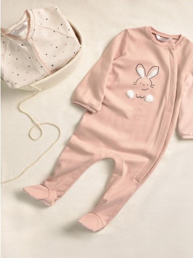 Mayoral pack 2 pijamas puntitos y rosa 16-02751-074 Nude [0]