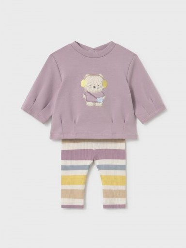 Mayoral Conjunto Leggings 4 piezas 16-02759-088 Malva [1]