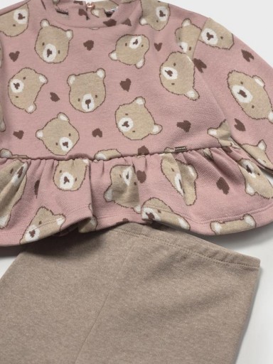 Mayoral Conjunto Leggins Punto Jacquard 16-02781-086 Pastel [2]
