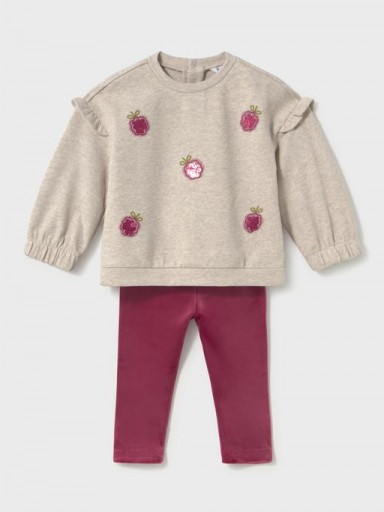Mayoral Conjunto Leggins Terciopelo 16-02782-059 Framboise [2]