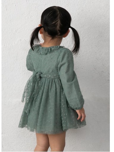 Mayoral Vestido Tul 16-02903-079 Laurel [1]