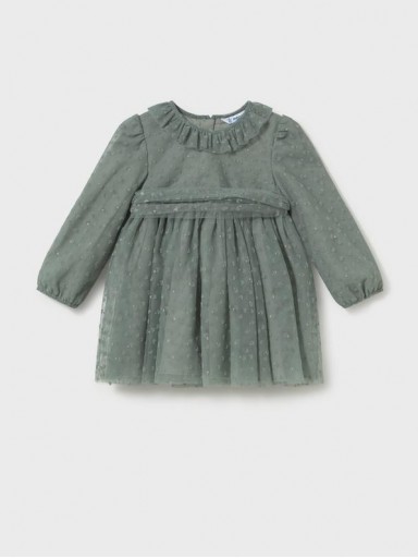 Mayoral Vestido Tul 16-02903-079 Laurel [2]