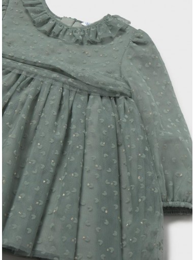 Mayoral Vestido Tul 16-02903-079 Laurel [4]