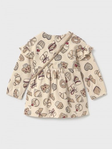 Mayoral Vestido Con Bolso 16-02936-090 Tofu [2]