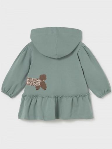 Mayoral Vestido Con Capucha 16-02937-094 Lagoon [3]