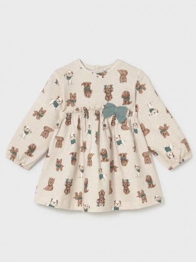 Mayoral Vestido Felpa Estampado 16-02938-011 Lagoon [2]