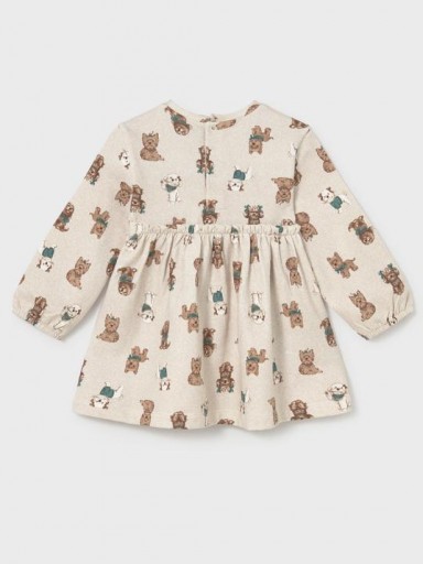 Mayoral Vestido Felpa Estampado 16-02938-011 Lagoon [3]