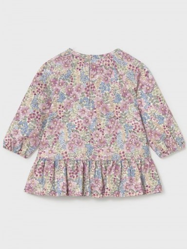 Mayoral Vestido Bambula Estampado 16-02940-016 Malva [2]
