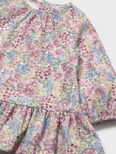 Mayoral Vestido Bambula Estampado 16-02940-016 Malva [3]