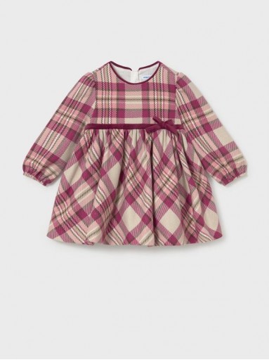 Mayoral Vestido Cuadros 16-02944-021 Framboise [1]