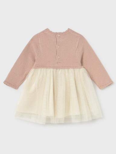 Mayoral Vestido Combinado Tricot y Tul 16-02949-033 Petisui [1]