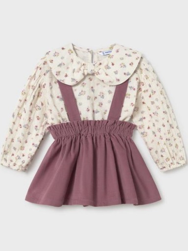 Mayoral Conjunto Falda Con Tirantes 16-02950-040 Violeta [0]