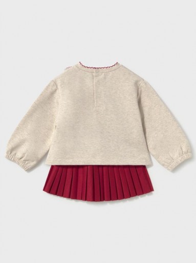Mayoral Conjunto Falda Con Pullover 16-02951-038 Rojo [1]