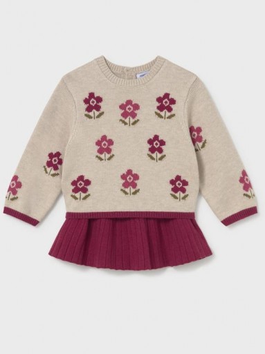 Mayoral Conjunto Falda Tricot 16-02952-042 Framboise [0]