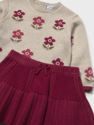 Mayoral Conjunto Falda Tricot 16-02952-042 Framboise [2]