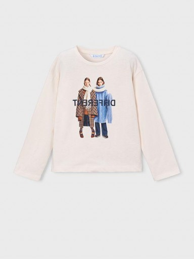 Mayoral Camiseta M/L 16-04003-063 Soja [2]