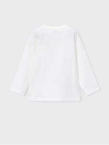 Mayoral Camiseta M/L Embossed 16-04009-011 Nata [1]