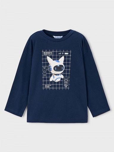 Mayoral Camiseta M/L Glow In The Dark 16-04013-030 Azul [0]