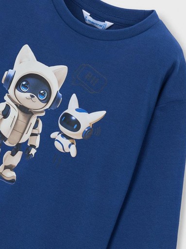 Mayoral Camiseta M/L Robot 16-04014-036 Atlantico [2]