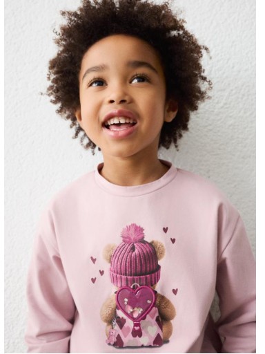 Mayoral Camiseta M/L 16-04027-015 Malva [0]