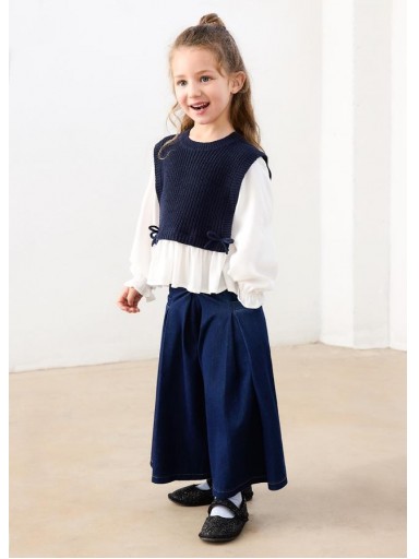 Mayoral Top Chaleco Combinado 16-04036-024 Marino [1]