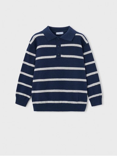 Mayoral Polo M/L Tricotosa 16-04101-082 Azul [1]