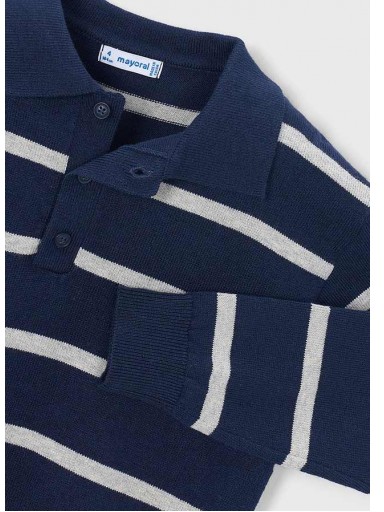 Mayoral Polo M/L Tricotosa 16-04101-082 Azul [3]