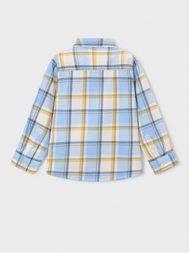 Mayoral Camisa M/L Cuadros 16-04102-075 Lluvia [3]