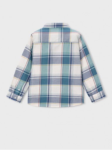 Mayoral Camisa M/L Cuadros 16-04102-076 Lago [2]
