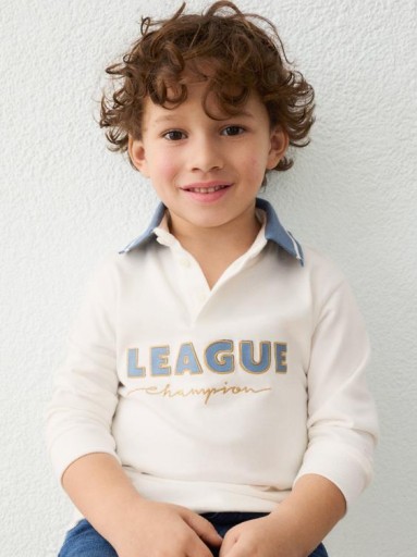 Mayoral Polo M/L Print 16-04139-038 Nata [0]