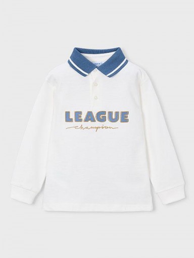 Mayoral Polo M/L Print 16-04139-038 Nata [2]