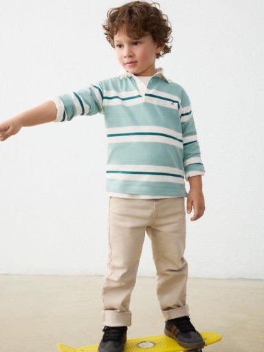 Mayoral Polo M/L  Rayas 16-04141-084 Acuario [0]