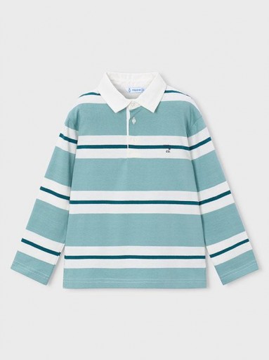 Mayoral Polo M/L  Rayas 16-04141-084 Acuario [2]