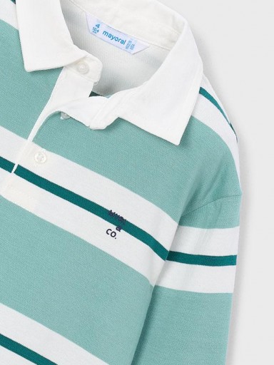 Mayoral Polo M/L  Rayas 16-04141-084 Acuario [4]