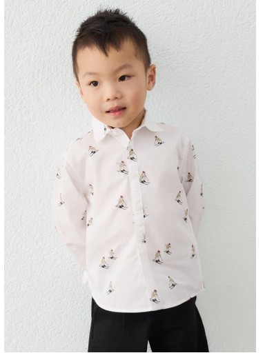 Mayoral Camisa M/L Estampada 16-04146-010 Esquiador [1]
