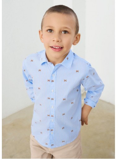 Mayoral Camisa M/L Estampada 16-04146-011 Perritos [0]