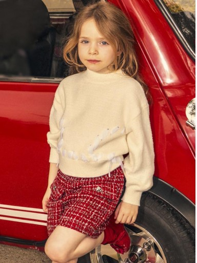 Mayoral Bermuda Tweed 16-04230-038 Rojo [0]