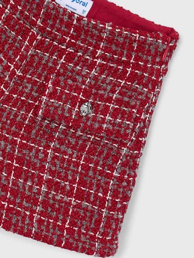 Mayoral Bermuda Tweed 16-04230-038 Rojo [3]