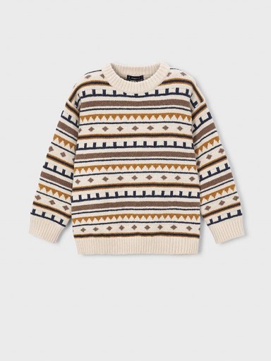 Mayoral Jersey Jacquard 16-04308-025 Cereal [2]